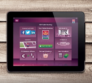 AIB Tablet banking app