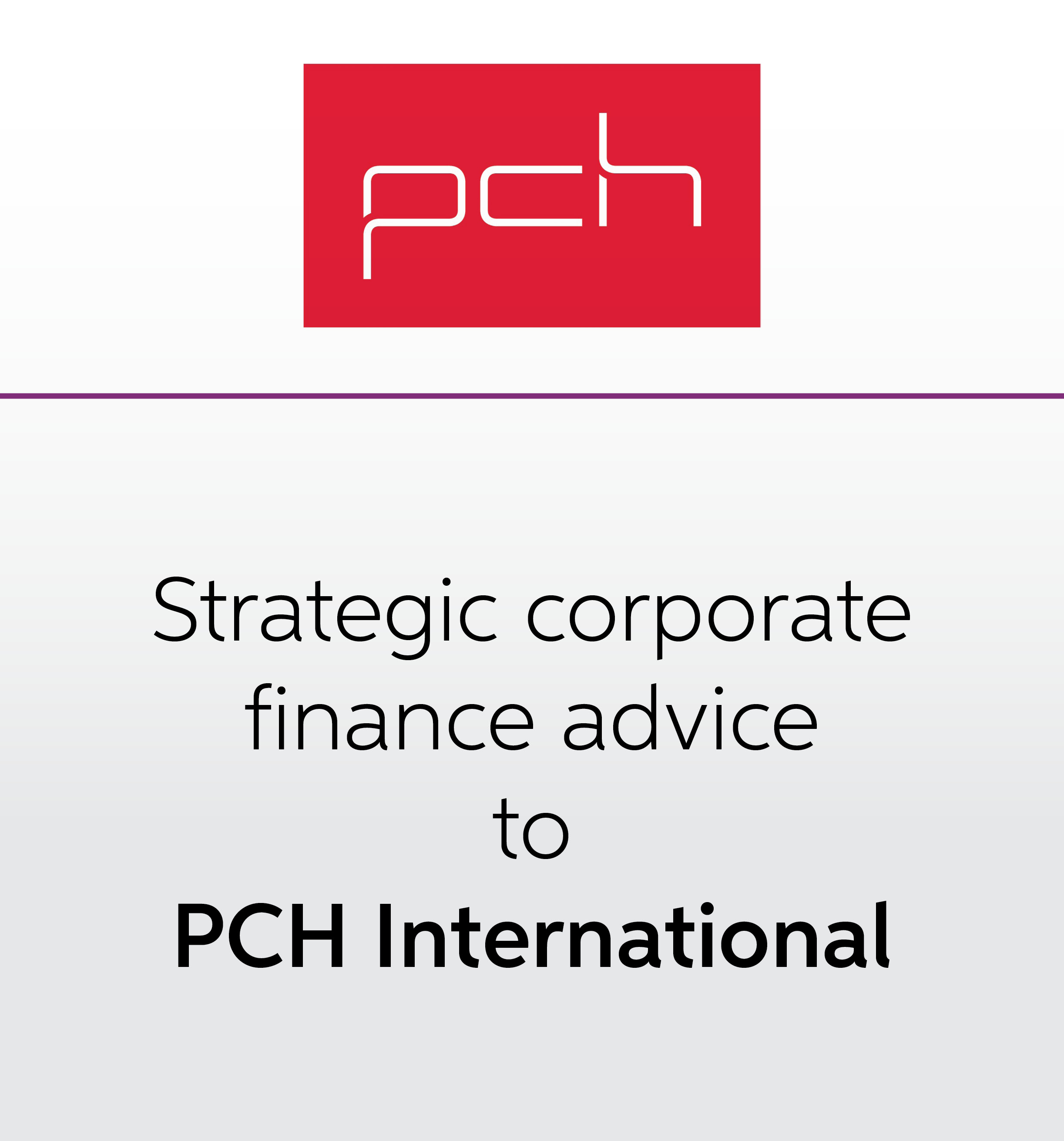 PCH International Advisor