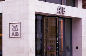 View of AIB Head Office from outside the building